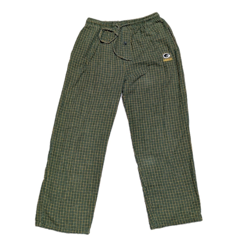 Green Bay Packers Lounge Pants Sleepwear Womens Size Medium Green &‎ Gold